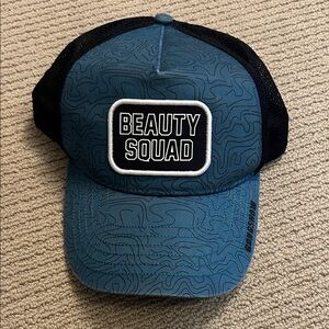 Gongshow Teal Blue and Black Cap- Youth Adjustable
